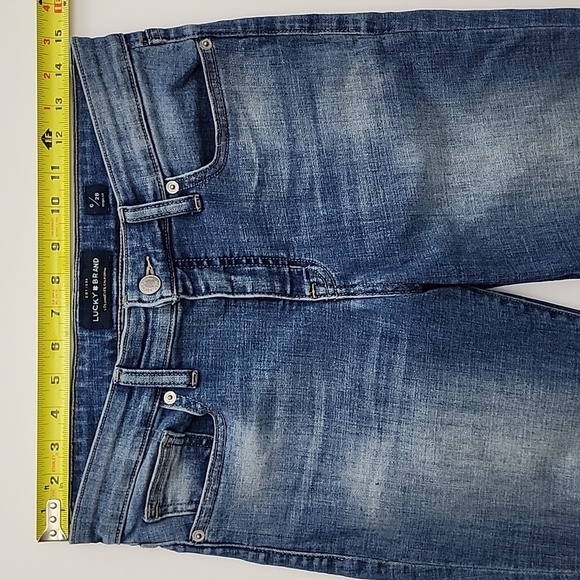 Lucky Brand Women's Ava Skinny Jeans Blue Wash Denim Faded Size 6/28 Regular - Picture 14 of 15